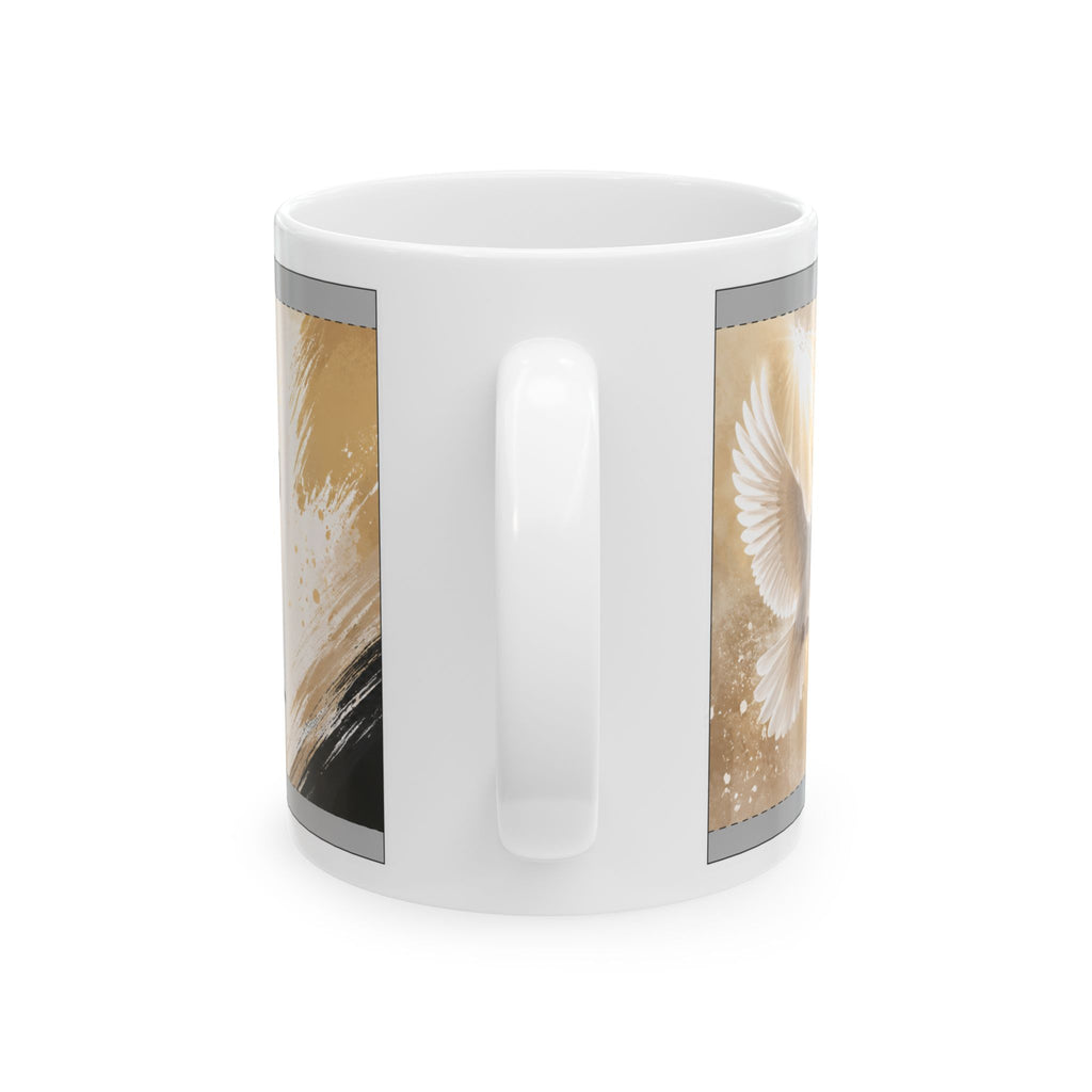 Taza Cristiana de Cerámica 11 oz – Cristo es la Luz de la Vida