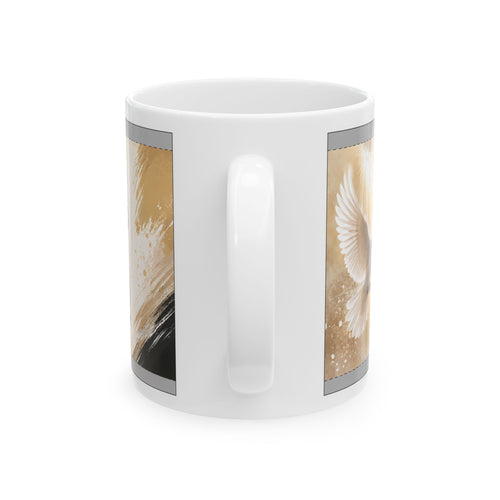Taza Cristiana de Cerámica 11 oz – Cristo es la Luz de la Vida